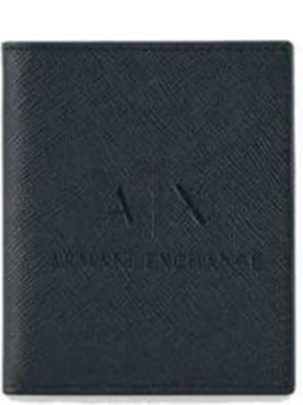 Armani Collezioni Armani Exchange Portacarte Blu Uomo