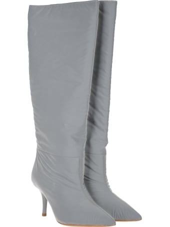 Yeezy Kanye West Yeezy Reflective Knee High Boots