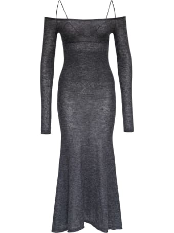 Jacquemus La Robe Maille Knitted Dress In Wool And Mohair Blend