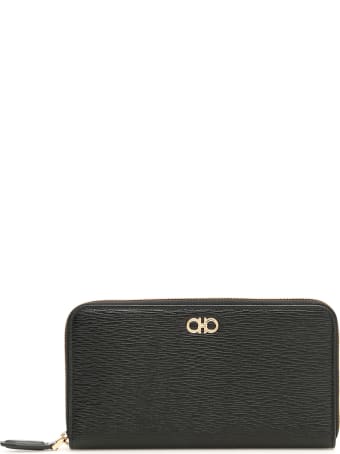 Salvatore Ferragamo Gancini Zip Wallet