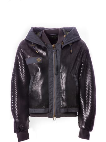 Mr & Mrs Italy Audrey Tritto Capsule Woman Bomber With Paillettes
