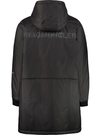 Moncler Bastonx Hooded Long Down Jacket