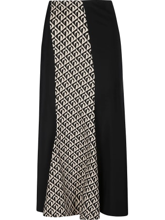 Marine Serre Side Slit Patterned Skirt
