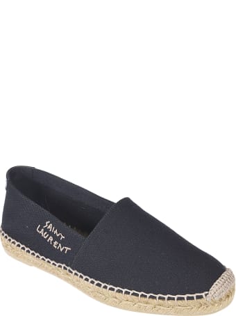 Saint Laurent Embroidered Logo Espadrillas