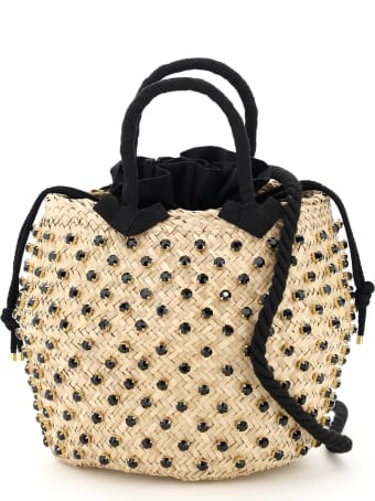 Le Niné Nina Large Basket Bag S2-23980 Crystal Cotton