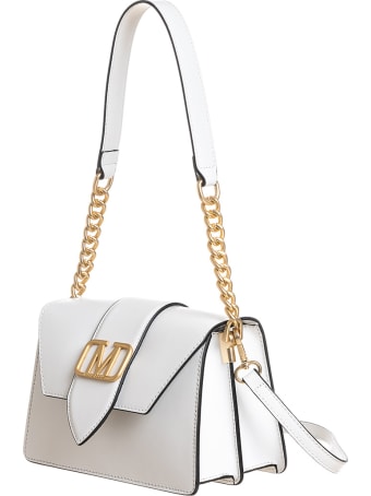 Marc Ellis Kourtney Shoulder Bag In White Leather