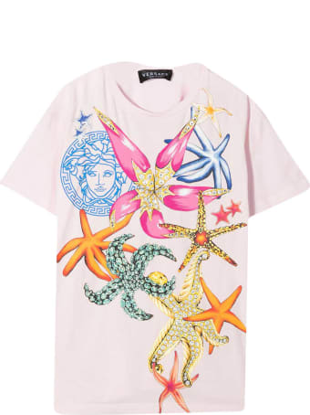 Young Versace Print T-shirt