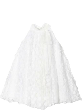 La stupenderia White Flared Dress