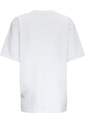 HERON PRESTON Cotton T-shirt With Herons Print