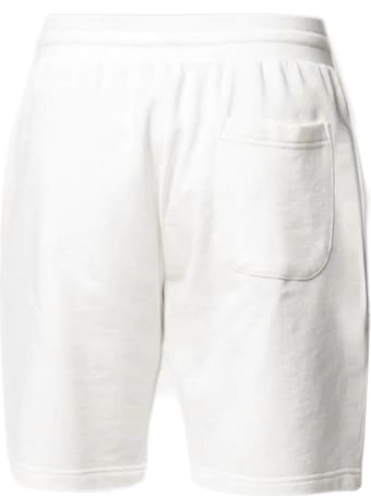 ih nom uh nit White Cotton Track Shorts