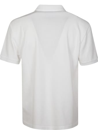 Moschino Milano Chest Print Polo Shirt