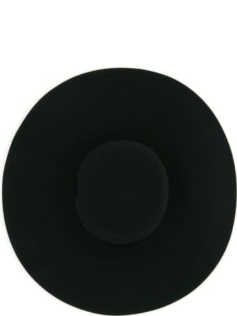 Ruslan Baginskiy Large-brimmed Felt Canotier Hat