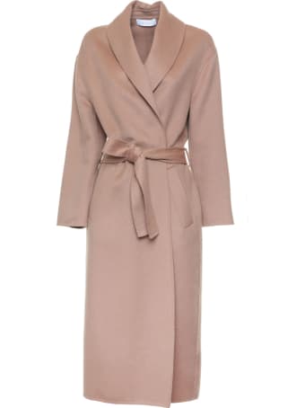 Kaos Kaos Beige Wrap Long Coat