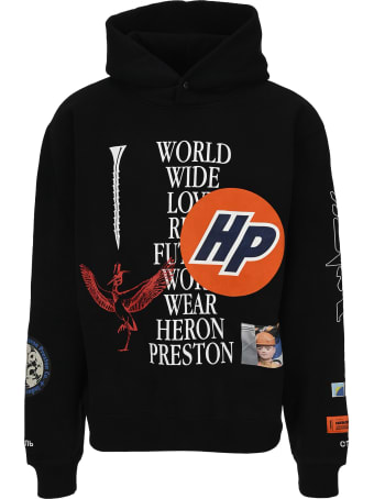 HERON PRESTON Collage Hoodie