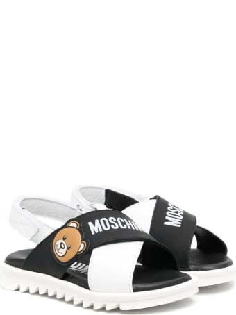 Moschino Crossover Sandals With Tear