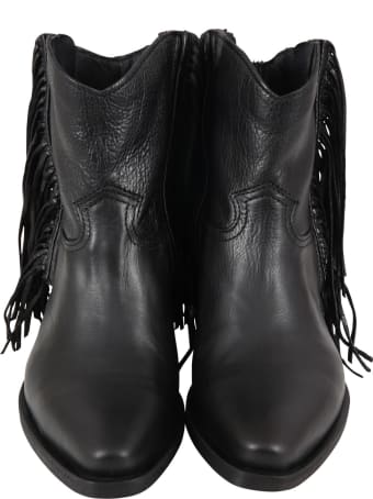 Cinzia Araia Black Boots For Girl
