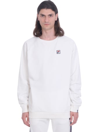 Fila Heat Sweatshirt In White Cotton