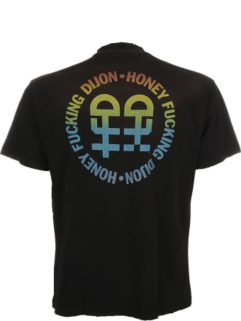 Honey Fucking Dijon Cotton Jersey Plain With Pigment Pr