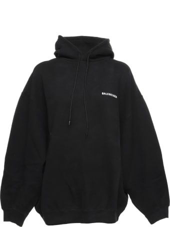 Balenciaga Balenciaga Slogan Print Hoodie