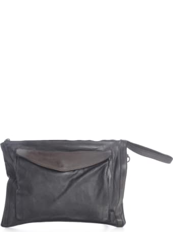 Numero 10 Horse Briefcase Bag W/patch In Fornt
