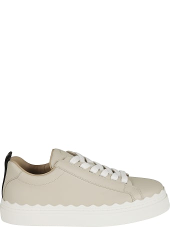 Chloé Scallop Detail Sneakers