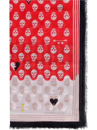 Alexander McQueen Skull Print Scarf