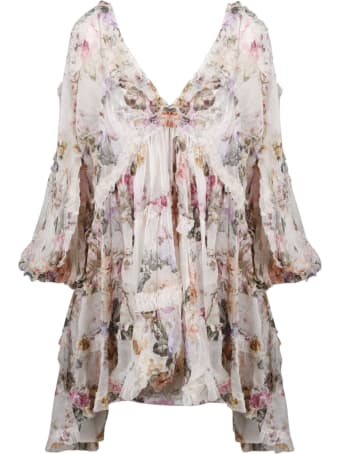 Zimmermann Brighton Frill Billow Dress