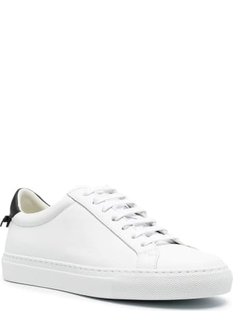 Givenchy Woman White And Black Urban Street Sneakers