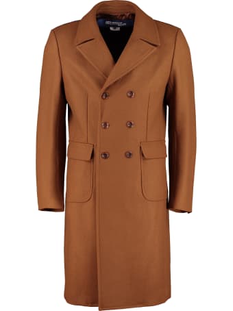 Junya Watanabe Comme Des Garçons Double-breasted Wool Coat