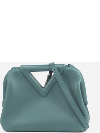 Bottega Veneta Small Point Bag In Leather