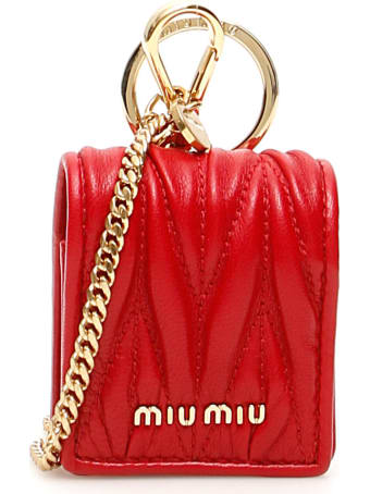 Miu Miu Matelasse Nappa Airpods Case