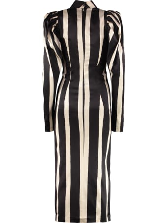 Rotate by Birger Christensen Theresa Printed Maxi Dress