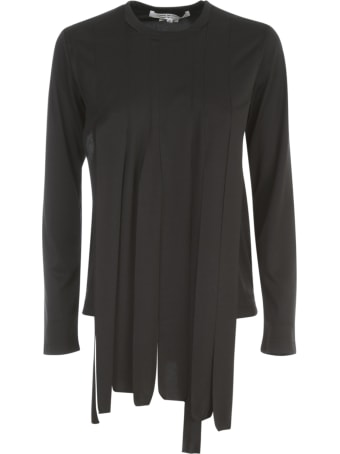 Comme des Garçons Comme des Garçons Polyester Jersey Crew Neck Sweater L/s