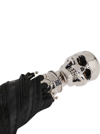 Alexander McQueen Black Skull Umbrella