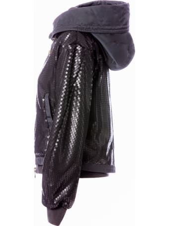 Mr & Mrs Italy Audrey Tritto Capsule Woman Bomber With Paillettes