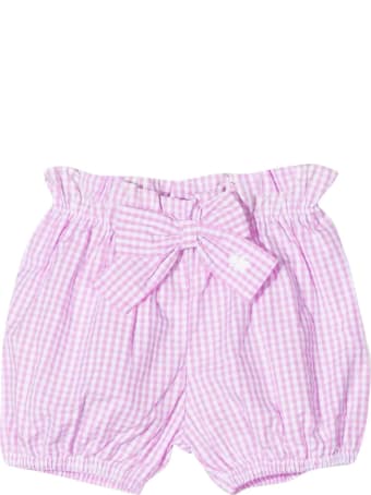 leBebé Checked Shorts