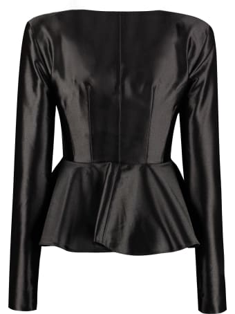 Rotate by Birger Christensen Annie Satin Top