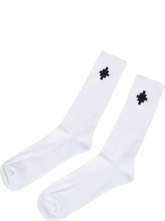 Marcelo Burlon Cross Sideway Midhigh Socks