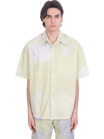 Bonsai Shirt In Green Cotton