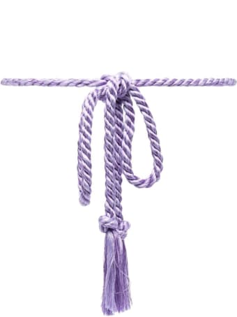 Forte_Forte Braided Lilac Belt