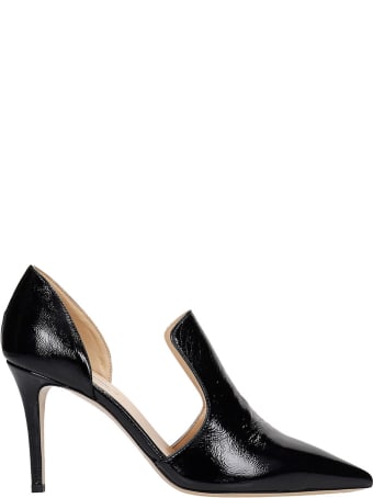 Fabio Rusconi Pumps In Black Patent Leather