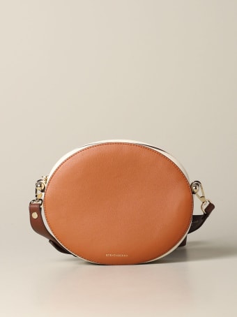 Strathberry Mini Bag Strathberry Breve Handbag In Tricolor Leather