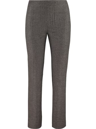 Fendi Flannel And Cashmere Trousers