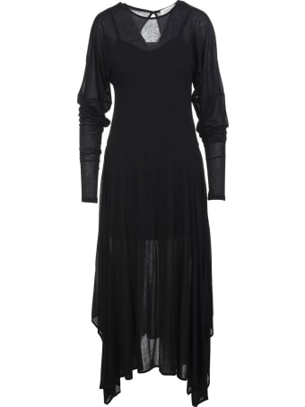 Max Mara Black Haway Midi Dress