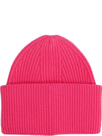 Laneus Hats In Rose-pink Cashmere