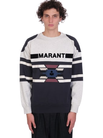 Isabel Marant Pallian Sweatshirt In Beige Cotton