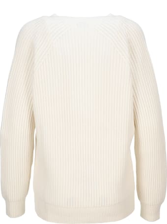 Tom Ford Soft Cashmere Rib V-neck Top