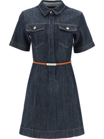 SportMax Denim Mini Dress