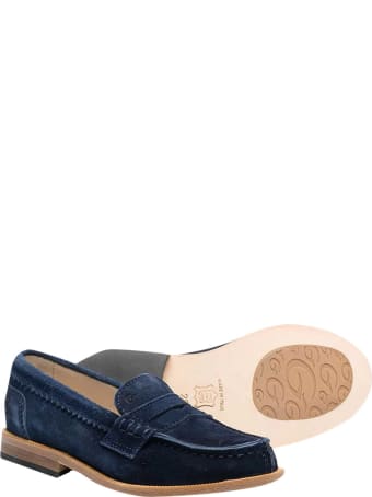 Gallucci Blue Moccasins