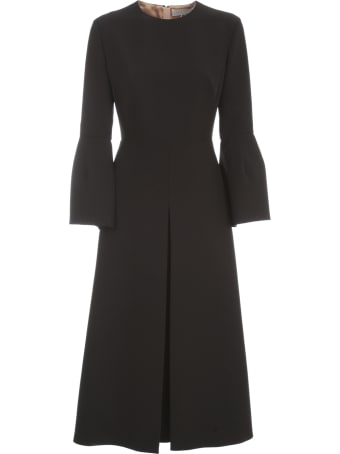 Mantù Dress L/s Crew Neck W/a Line Skirt